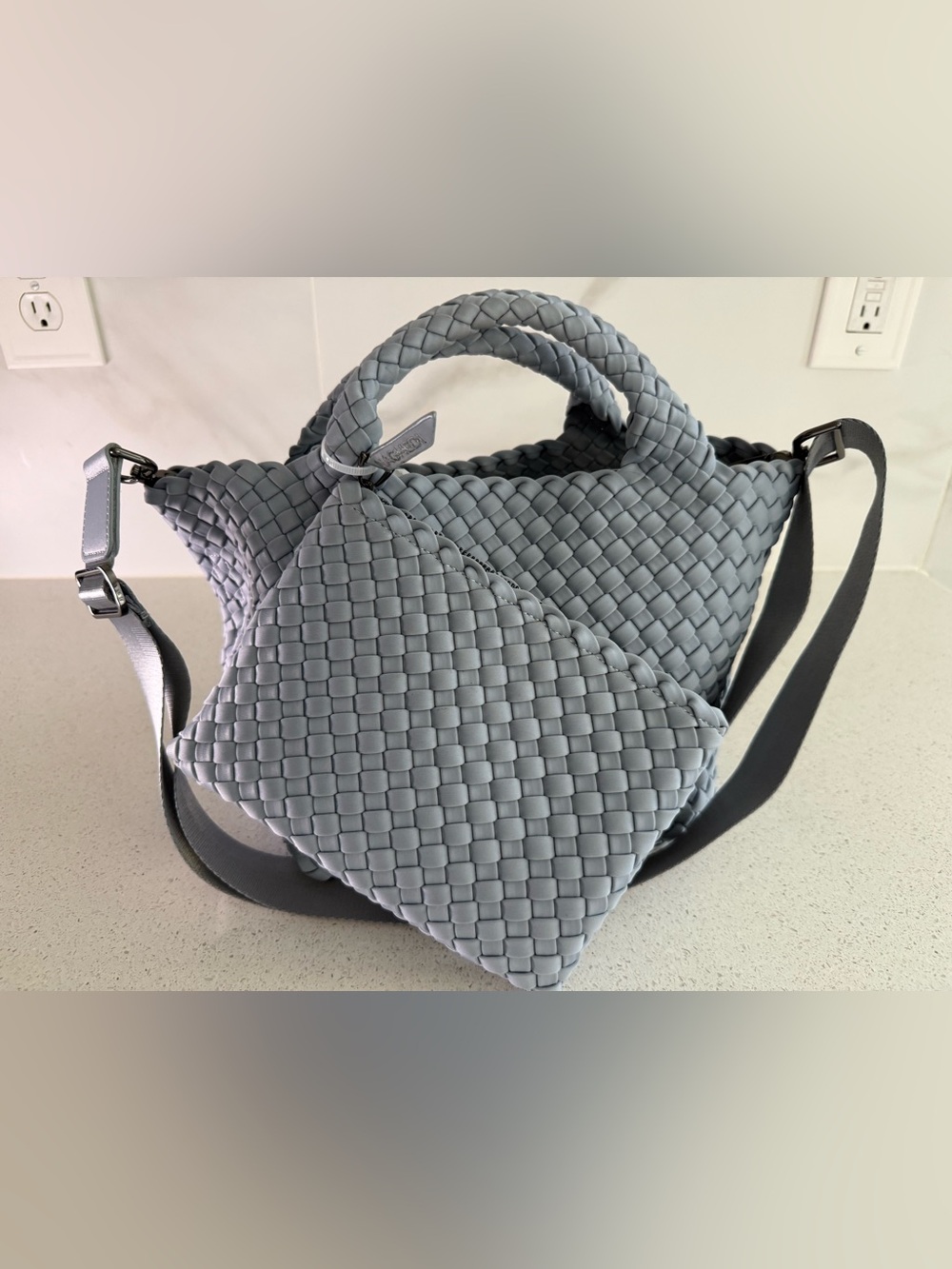 Naghedi ST BARTHS Small Crossbody Tote Bag - Picture 2 of 6
